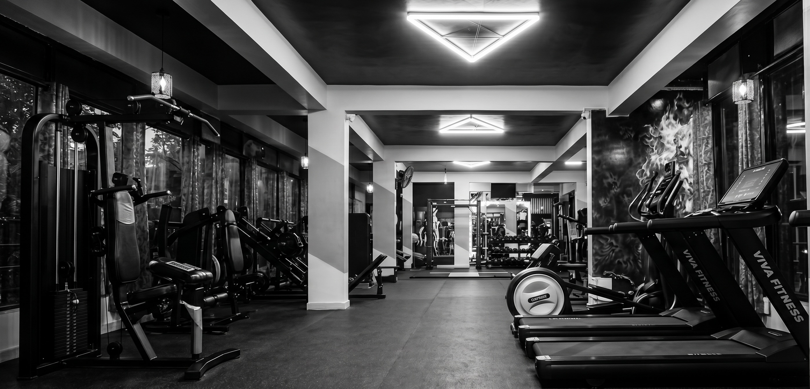 Interior of Uniq gym